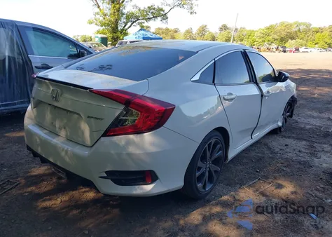 2021 Honda Civic Sport из США, поврежденный, VIN 2HGFC2F8XMH507288